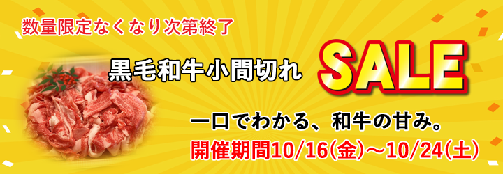 鹿児島県産黒毛和牛小間切れ